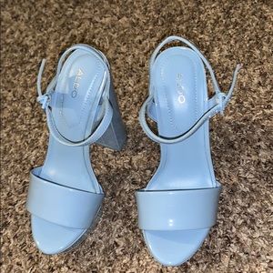 Aldo Block Platform Heels